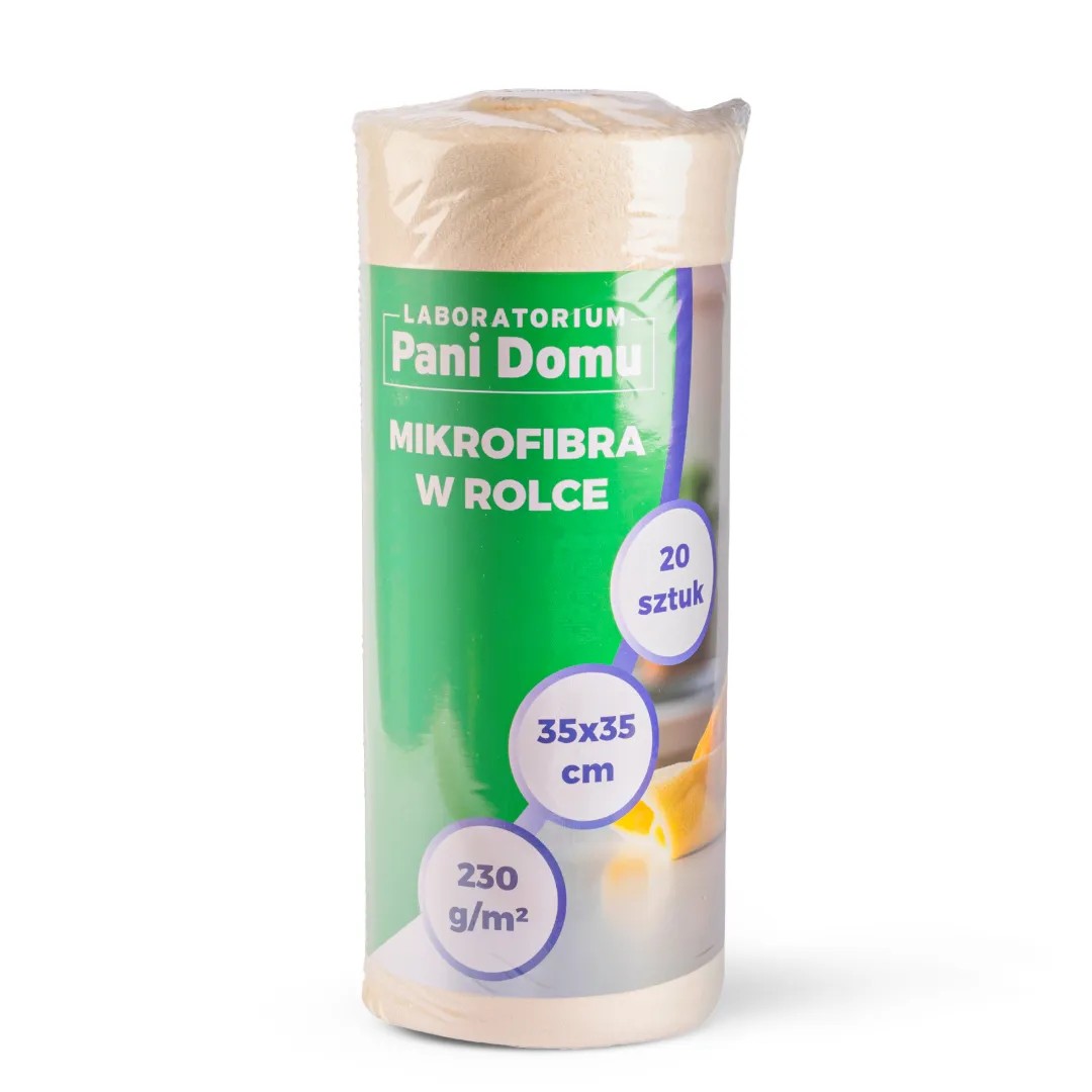 Laboratorium Pani Domu Mikrofibra w rolce - 1 rolka (20 arkuszy)